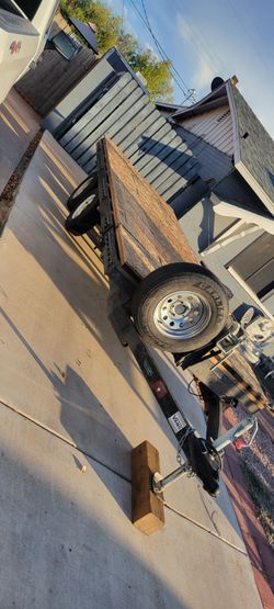 2014 Hydraulic Tilt Deck-Over Trailer – 6x16 / 7,000 lbs GVWR (Like New)