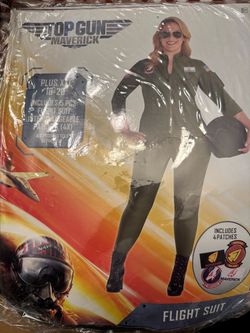 Halloween costume Top Gun Maverick women’s flight suit