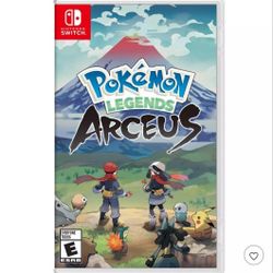 Legends Of Arceus (Game Only) Switch 