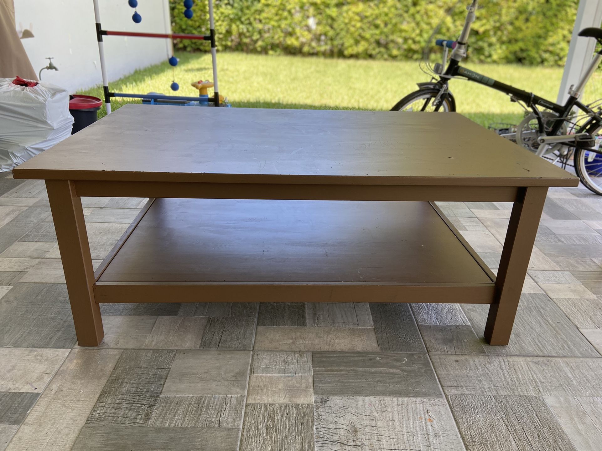 Wood Low Table