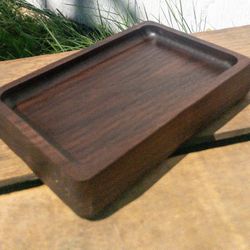 Walnut Catch All Trays 