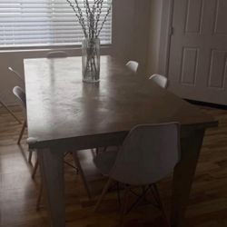 Dining Table Fits Six