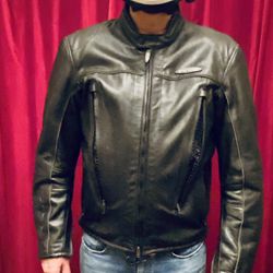 Men’s Leather Harley Davidson Brand FXRG Jacket