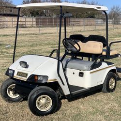 1998 EZGO TXT 36v, Rear Seat, Led Light Kit Golf Cart Carts Car for Sale in  Fort Worth, TX - OfferUp