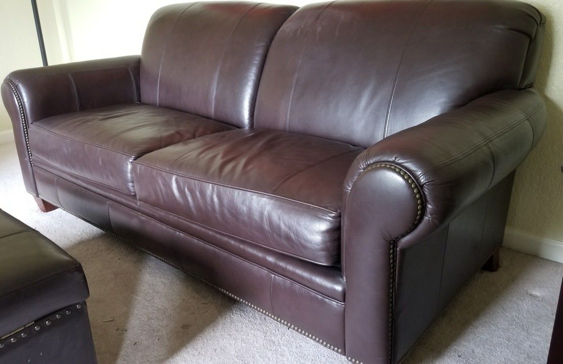 Broyhill Genuine Leather Couch