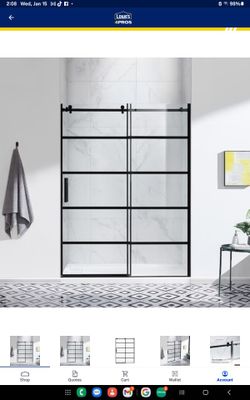 Brand New Glass Sliding Shower Door