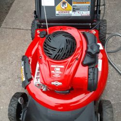 Craftsman Push Mower Bagger 