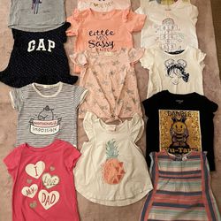 4T Toddler Girl Shirts