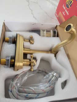 Llaves para sink .new gold color