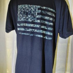 4th Of July American Camo Flag Short Sleeve T-Shirt