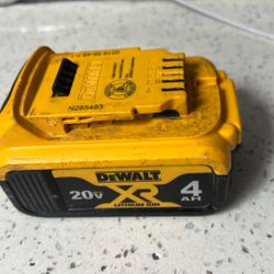 Dewalt 20v 4ah XR Battery