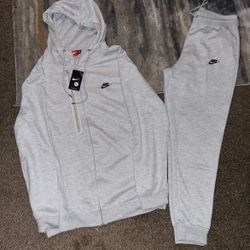 Grey Men Nike Sweatsuit Size 3x 