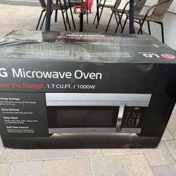 LG Over-the-Range Microwave Oven – 1.7 cu. ft., 1000W