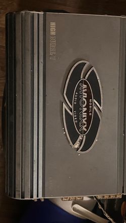 avionixx 800w amp good condition grey