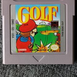 Nintendo Gameboy Mario Golf Game
