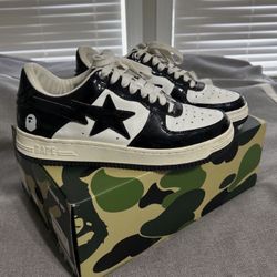 Bapesta Black And White