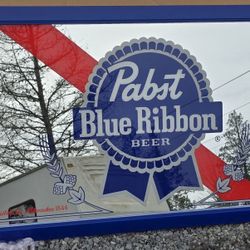 Pabst Blue Ribbon Mirror/Corona Dart Board