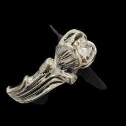 Rosebud Diamond Ring 