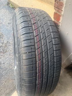New tire with steelie 245/65/18