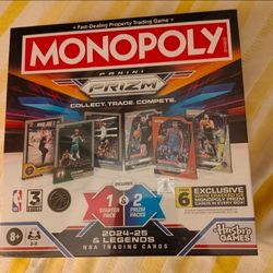 MONOPOLY NBA BOARD GAME NEW SEALED $22