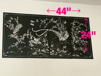 Wall  art  pictures  (phoenix  birds)  -  $200