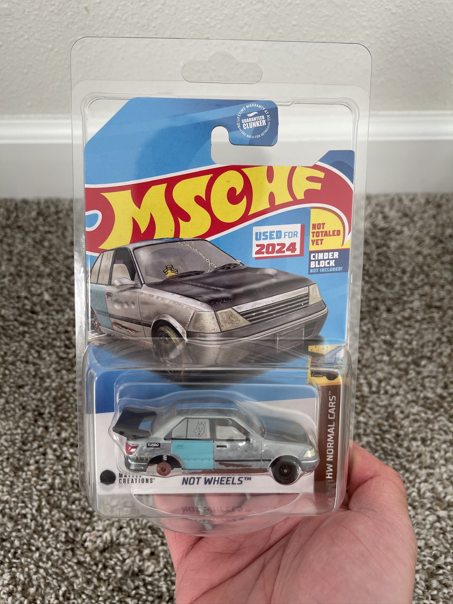 Hot Wheels x MSCHF Not Wheels NEW/SEALED