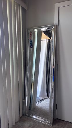 Silver body mirror