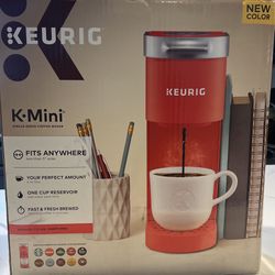 Keurig K-Mini Coffee Maker – New (Red)