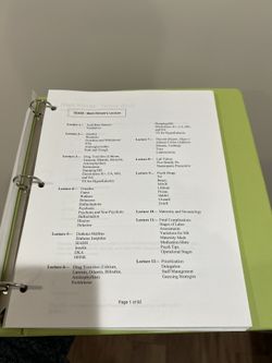 Mark Klimek Nursing Material