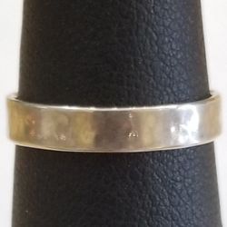 Ring Flat Sterling Silver Band