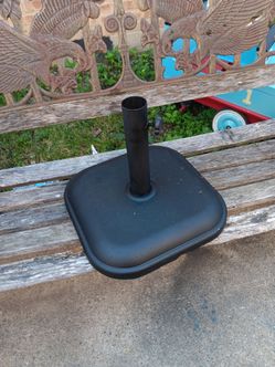 Heavy Duty Outdoor Patio Umbrella Base Holder Stand