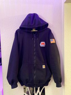 Carhartt Zip-Up Hoodie Vintage Edition Industrial Personnel Flash Fire 2012 