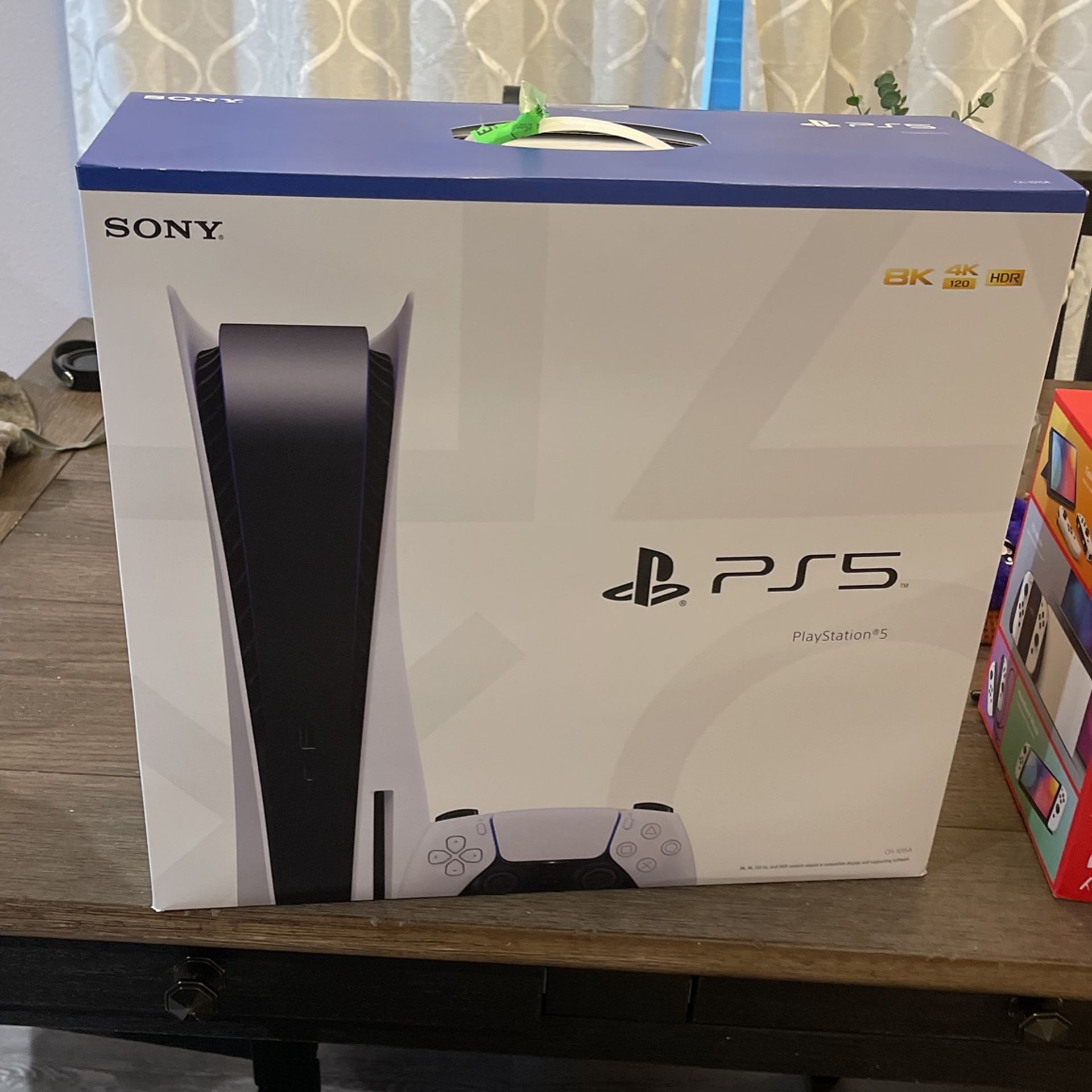 PS5 BLU-RAY DISC UNOPENED WITH RECIEPT