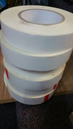 6 spools of DOUBLE BACK TAPE