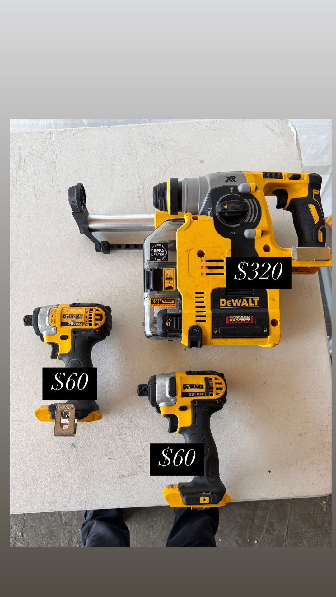Dewalt And Milwaukee Tools
