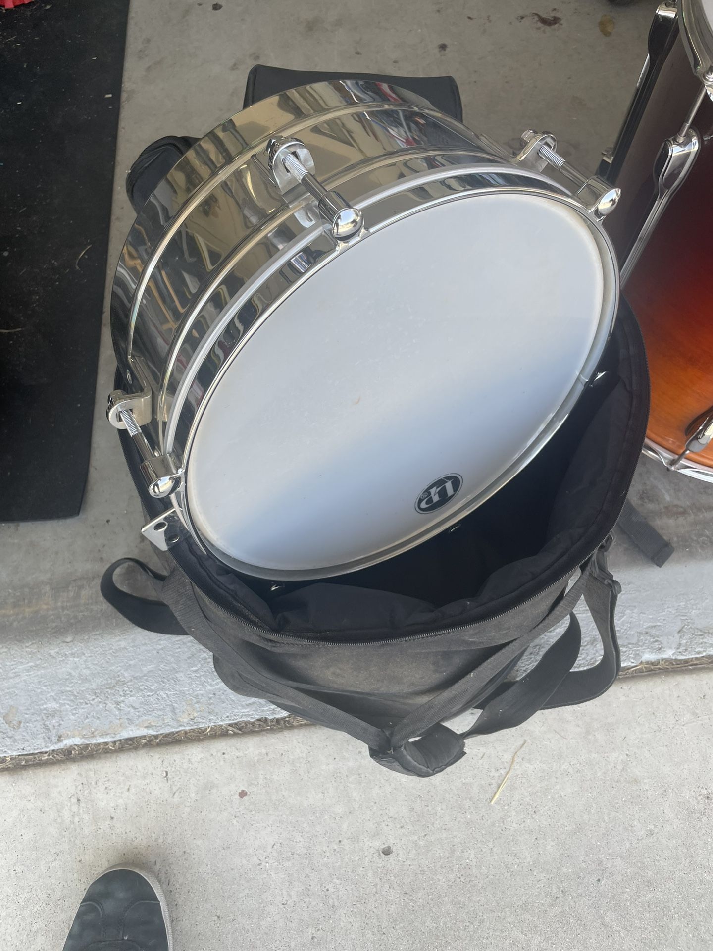 LP Timbales Drums W/ Case
