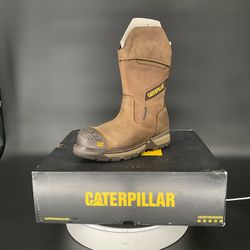 Caterpillar Men's Excavator Superlite Pull-On Waterproof Carbon Composite Toe Work Boot