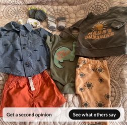 Boy 0-3 Month Clothes, Cute!  $12