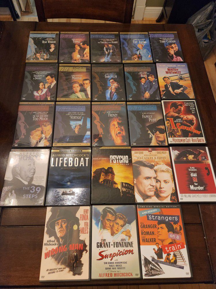Alfred Hitchcock DVD Movie Collection 