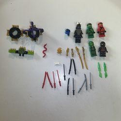 Lego Ninjago Minifigs and Accessories 