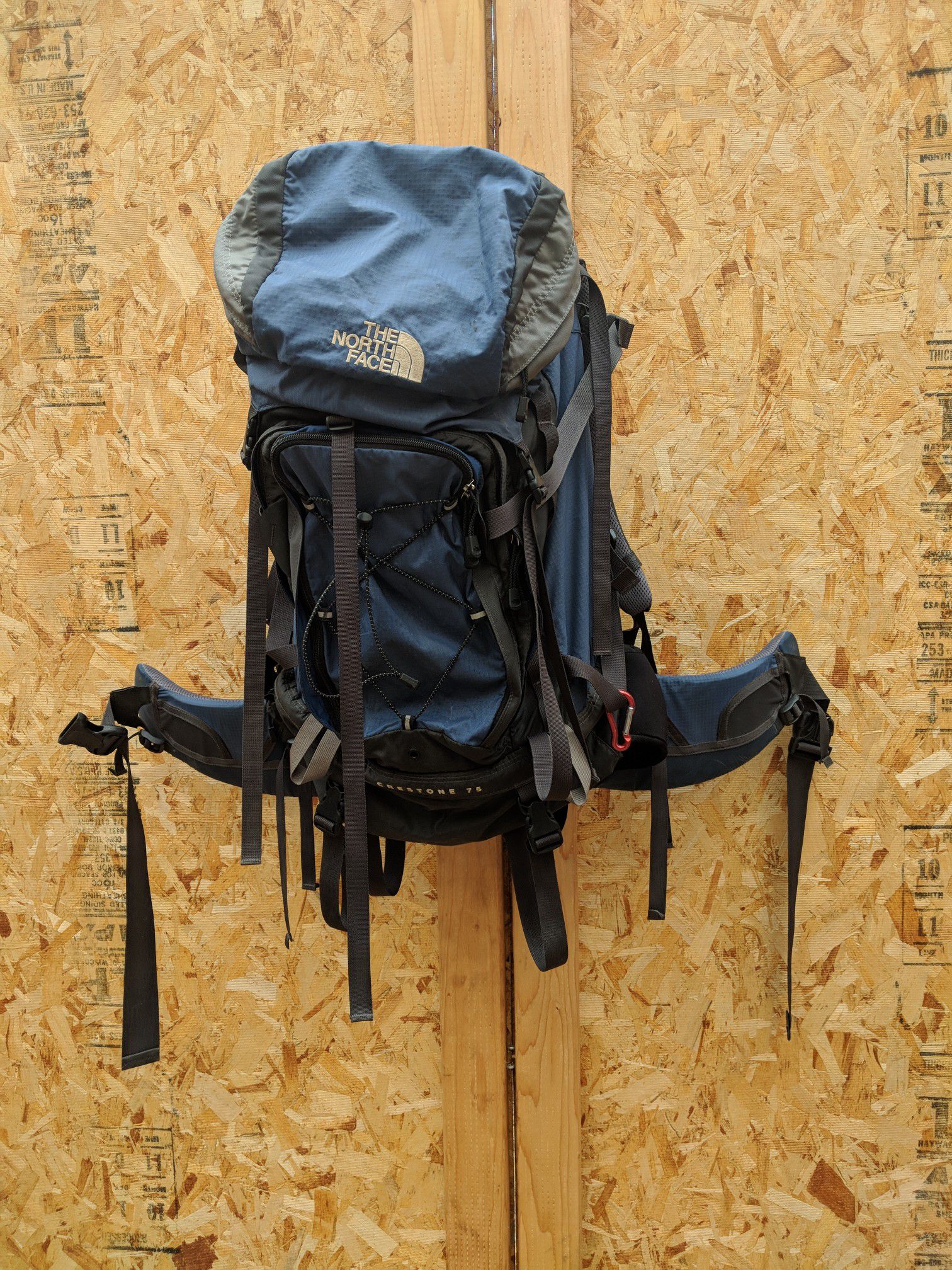North Face hiking pack