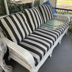 Porch/patio Furniture, Sofa & Chair& Coffee Table