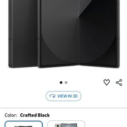 Samsung Galaxy Z Fold 6 – Crafted Black – 1TB – FactoryUnlocked! + Accessories Bundle