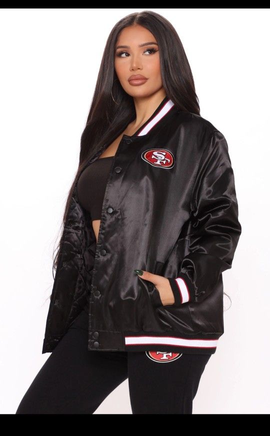 Fashion Nova 49ers Coat