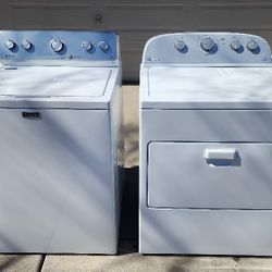 Washer and Electric Dryer Set