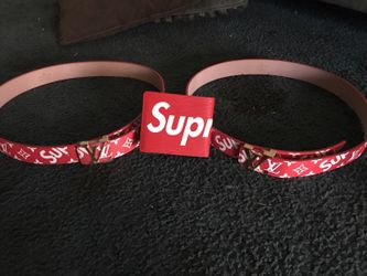 Supreme Louis Vuitton belt wallet