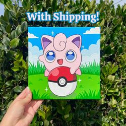 Jiggly Puff Painting (Hand-made)