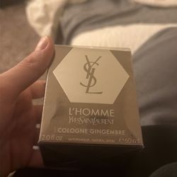 L'HOMME COLOGNE GINGEMBRE YVES SAINT LAURENT 100ML MEN NEW SEALED BOX.