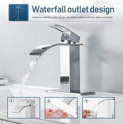 Chrome Bathroom Faucet
