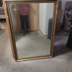 Antique Standing Mirror 